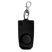 Anti-rape Self Mujer Defensa Personal Safety Alarm Security Wolf Auto Alarme Whistle 130dB Loud Sound Alert Keychain One Size juoda