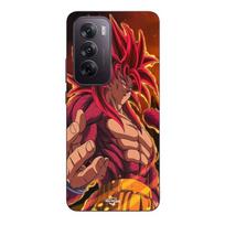 Phone Case - MANIACASE - Oppo Reno 12 pro 5G - Silicone - Flexible - Dragon Ball Goku SSJ4