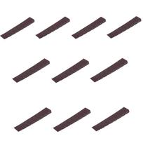 10Pieces Practical Furniture Wedges Plastic Shims for Leveling Tables Chairs Fridge Toilet Flexible and Stackabled ruda