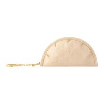 Louis Vuitton X Nigo Gyoza Logo Embossed Leather Key Coin Pouch Men Accessories White M26007 Basic Set (Bag+Dust Bag)