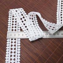Bilateral Water-Soluble Barcode Lace, Milk Silk Embroidery Diy Accessories, Children'S Dress Lace WM1279