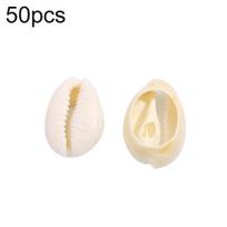 50Pcs Shell Cowry with Gap DIY Bracelet Necklace Anklet Ornament Jewelry Decor
