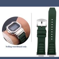 New Rubber Watch Band  For Casio DW-5600 GM-5600 GW-B5600 DW5600/5610 GW-M5610 GA2100 Series Fluororubber Bracelet Strap 16mm