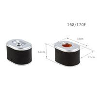 Oro filtras 188/190F 173/177F 168/170F Tinka 168F 170F 173F 188F Variklio Generatoriaus Dalys Priedai
