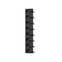 Kepurės laikiklis, talpinantis 8 kepures, montuojamas ant sienos, taupantis vietą kepurių organizatorius, didelės talpos stovas beisbolo kepurėms 2pcs balta