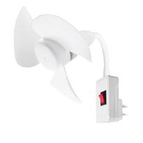 Silent Small Fan with Three-way Universal Plug and Integrated Small Whirlwind. Portable for Home Use, Suitable for Bedroom Bedside.