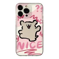 Plush Puppy Phone Case For IPhone 17e 16e Air 11 17 12 13 14 Plus 15 16 ProMax Cartoon Dog Couples Lovers Shockproof Clear Cover iphone 14