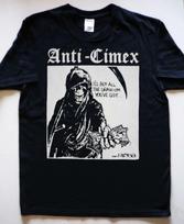 ANTI CIMEX - Ripper marškinėliai HARDCORE ROCK PUNK Unisex Tee S