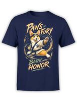 Paws Of Fury Corgi Tshirt Unisex S