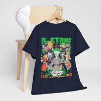 Drstone Senku Ishigami Tshirt Anime Unisexga Taiju Oki Ryusui Gift Shirt All Size M