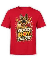 Heroic Good Boy Dog Tshirt Unisex S