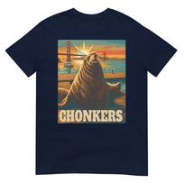 Chonkers Funny Sea Lion School Summer Mode Beach Vacay Tshirt S
