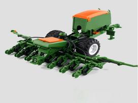 Remote Control Tractor RC Farm Truck Car Trailer 2.4G Farming Simulator Truck Miniature Farm Vehicle Toys Model Children Boy black