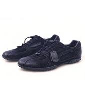 [YASE] Spider Wax Washed Sneakers Black 0037FWTBK 235