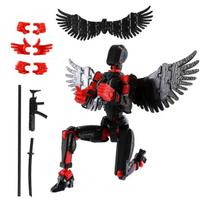 Assembly Completed T13 3D Action Figure Set Dummy Robo Titan 13 Action Figures 3D Printed Multi-Jointed Toy