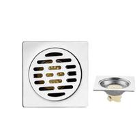 SUS304 Stainless Steel Modern Hotel Use Shower Drainage Floor Drain Durable Bathroom Accessory Sanitary Hardware Anti-Odor Stainless Steel sidabras