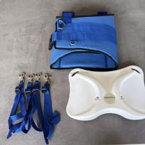 ABS Body-Fit Pressure-Relief Specialized Sea Trolling Waterproof Foldable 2-Minute Tool-Free Portable Storage Fighting Belt 31.5