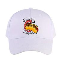 Glizzy gobble Eat hot dogs Cap Summer Woman Man Baseball Cap Adjustable with Curved Brim Duckbill Cap Protection Sun Hats Adjustable