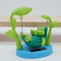 Funny Cute Turtle Swing Car Decor - Creative Automotive Accessories Hanging Ornament for Car Interior žalia