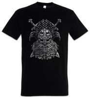 Odhin VI Herren T-Shirt Odhins Wölfe Geri Freki Wolves Paganism Newpaganism XXXXL