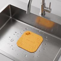 Grey, Green, Yellow, Red Anti-clog Silicone Floor Drain Cover  Balcony floor drain odor blocking oranžinė