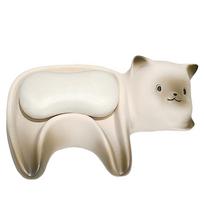 Cat Shape Soap Box Ceramic Soap Holder Bathroom Accessories Storage Rack  Bathroom balta