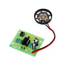 NE555 Doorbell DIY Kit Dual Tone Ding Dong Sound PCB Soldering Practice Tool for Electronics Enthusiasts Student Training one size