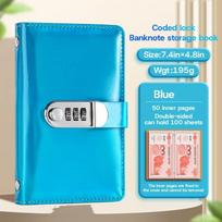 Laser Budget Binder 50Sheets Account Book Savings Challenge Tracker Book  Stainless Ring Binder