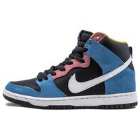 Nike Sb Dunk High Bazooka Joe 305050-410 43 balta/mėlyna