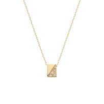 Vendome Aoyama K10YG Diamond Necklace AJVN165640DI [Official]