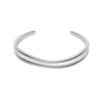 Kuma Kengo Kuma KMSB0029LSSI [Vendome Aoyama] [Official] [Kengo + MA,YU] Bangle, Silver,