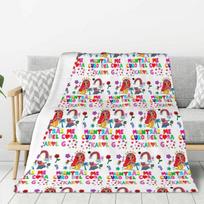 Custom Manana Sera Bonito Karol G Blanket Warm Fleece Soft Flannel Throw Blankets for Bed Couch Home Autumn 130x150cm