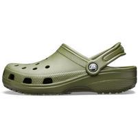 Crocs Classic Clog Unisex Army Green EVA Round Toe 2cm Breathable Outdoor Beach Clogs 10001-309 41-42