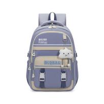 New schoolbag for girls, high school high school, high school students, junior high school students, primary school students, lightweight shoulders 33*19*47