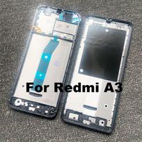 For Xiaomi Redmi A3 Middle Frame Front Bezel Cover Chassis Housing Back Plate LCD Holder Replacement Front Frame