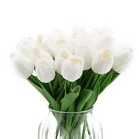 1/8/15 PCS Tulip Cross Border Simulation Flower Wedding Fake Flower Bouquet Shooting Props Home Living Room Decoration 1PCS