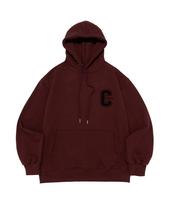 Cargo Bros For Woman C Logo Hoodie (Wine) M (Brushed)