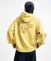 Supra Garment Dying Crown Spray Hood (Yellow) Yed/L