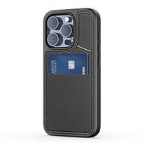 DUX DUCIS dėklas telefonui RAFI II MAG su stovu suderinamas su MagSafe IPHONE 15 Pro juodas