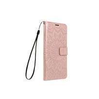 MEZZO knygų dėklas XIAOMI Redmi 15C (173,16 x 81,07 x 8,2) mandalos rožinė auksinė