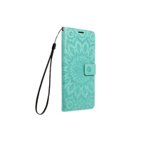MEZZO knygos dėklas XIAOMI Redmi 15C (173,16 x 81,07 x 8,2) mandala žalias