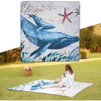 Pikniko pledas inSPORTline Maritino 208 x 197 cm - Ocean Life