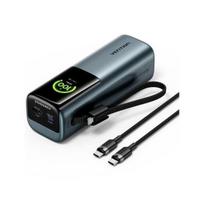 Atsarginis maitinimo šaltinis ("Power Bank") Vention nešiojamas įkroviklis 20000mAh 165W pilkas su TFT ekranu
