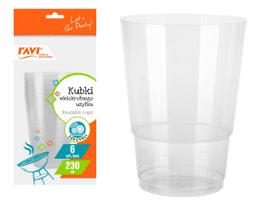 Vienkartiniai puodeliai Simple Solution 50283, 230 ml, 6 vnt.