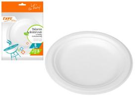 Vienkartinės lėkštės Simple Solution Dessert 20354, Ø 18 cm, 6 vnt.