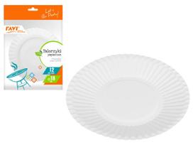Vienkartinės lėkštės Simple Solution 00307, Ø 18 cm, 12 vnt.