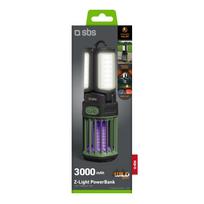 Lempa nuo vabzdžių uodams, vabzdžiai SBS ZLight, 10 W, juoda sp./žalia sp.