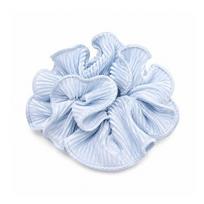 LAETI Wrinkled Scrunchie Klostuota plaukų gumytė Silvery Blue