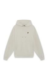 Lyle & Scott - Heavyweight Loopback Pullover Hoodie - Džemperis - Kreminė spalva