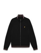 Lyle & Scott - Tipped Track Jacket - Bomberio striukė - Juoda